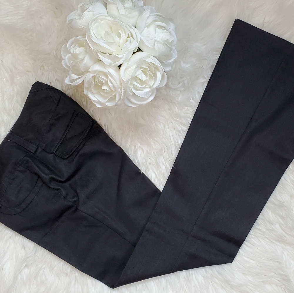 GUESS dark navy pants flare, 26 NWOT